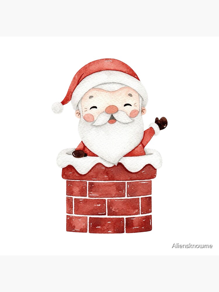Discover Santa in Chimney Coasters