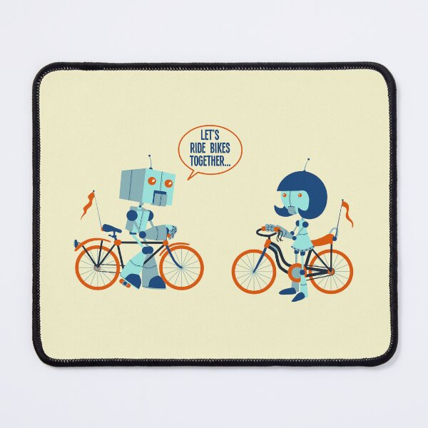 Item preview, Let's Ride Bikes Together... designed and sold by JIMBOT-JIMBOT.