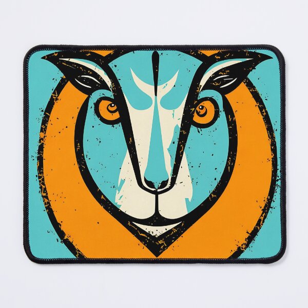 Item preview, Sheep logo, geometric, vector, symmetrical, minimalism designed and sold by DrawItOnce.