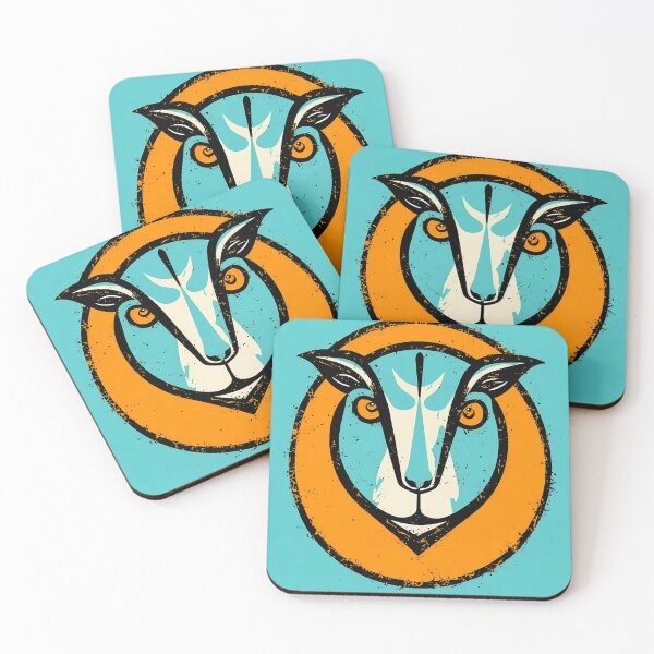 Item preview, Sheep logo, geometric, vector, symmetrical, minimalism designed and sold by DrawItOnce.