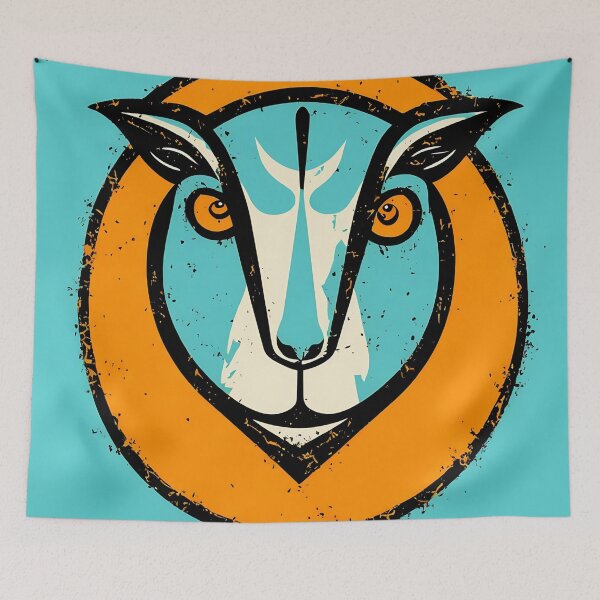 Artikelvorschau, Sheep logo, geometric, vector, symmetrical, minimalism entworfen und verkauft von DrawItOnce.