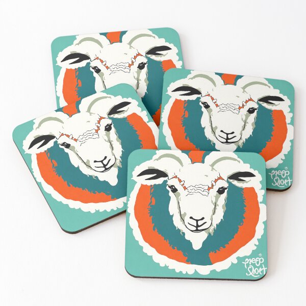 Artikelvorschau, Sheep logo, geometric, vector, symmetrical, minimalism entworfen und verkauft von DrawItOnce.