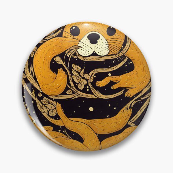 Item preview, Otter logo, geometric, vector, symmetrical, minimalism designed and sold by DrawItOnce.