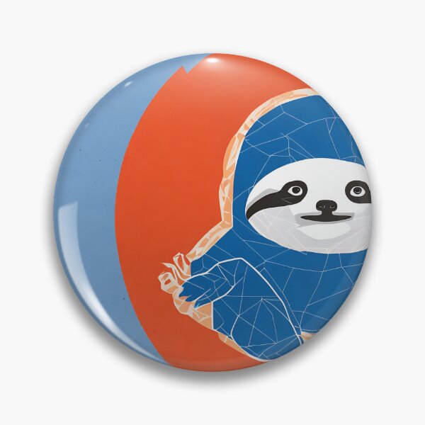 Item preview, Sloth logo, geometric, vector, symmetrical, minimalism designed and sold by DrawItOnce.
