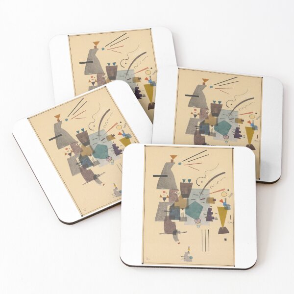 Item preview, Wassily Kandinsky Gewärmtes Kühl (Warmed Cool) (1924)   | Wassily Kandinsky abstract art designed and sold by TeeARTHY.