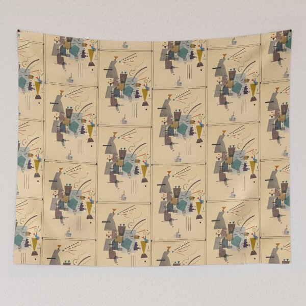 Item preview, Wassily Kandinsky Gewärmtes Kühl (Warmed Cool) (1924)   | Wassily Kandinsky abstract art designed and sold by TeeARTHY.