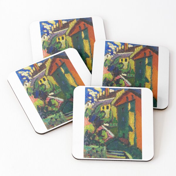 Item preview,  Wassily Kandinsky Treppe zum Schloss (Murnau) (1909)   | Wassily Kandinsky abstract art designed and sold by TeeARTHY.