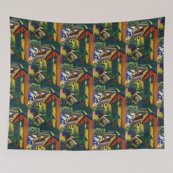 Item preview,  Wassily Kandinsky Treppe zum Schloss (Murnau) (1909)   | Wassily Kandinsky abstract art designed and sold by TeeARTHY.