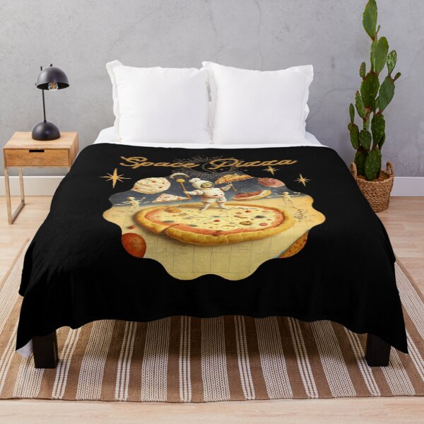 Item preview, Fantasy on the theme of Pizza in space Vintage comics Space Pizza designed and sold by GorinART.