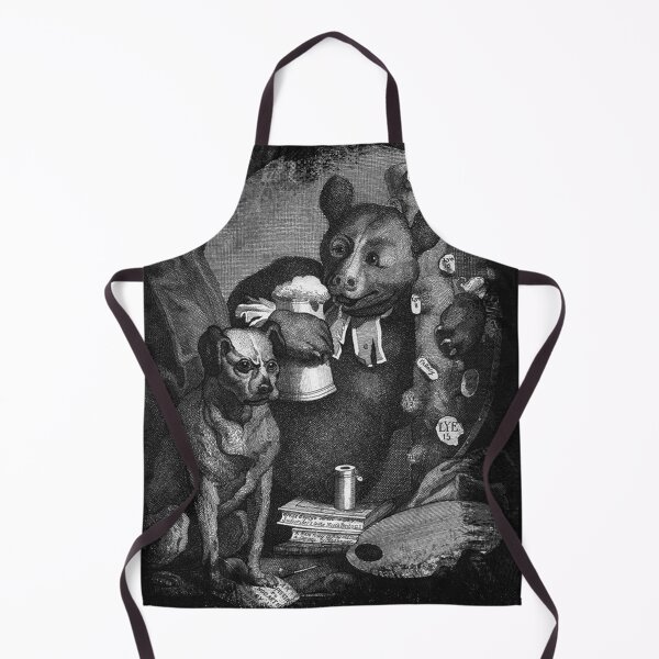 Item preview, Bear and Pug Dog Caricature by William Hogarth designed and sold by AntiqueImages.