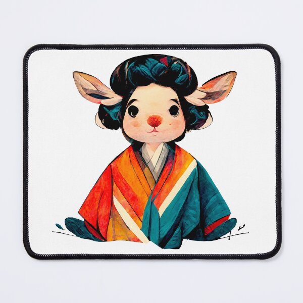Item preview, Cute Rudolph Ukiyo-e style designed and sold by NoNameCreator.