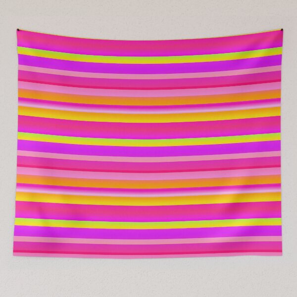 Item preview, Bright pink orange color palette | Pink orange colorful lines designed and sold by lausn.