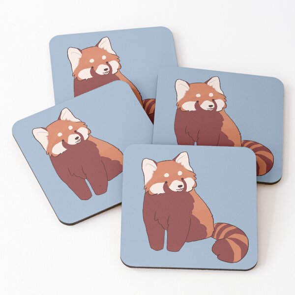 Item preview, Red panda cute illustration  designed and sold by Yarafantasyart.
