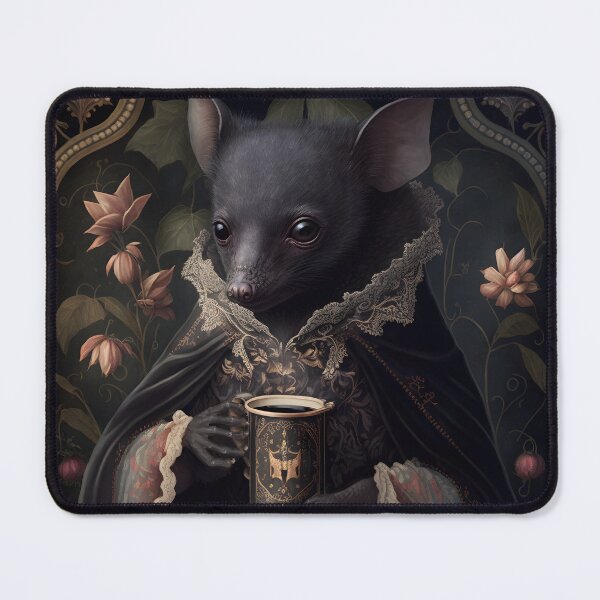 Item preview, Dainty bat with coffee designed and sold by SenkiAlphonse.