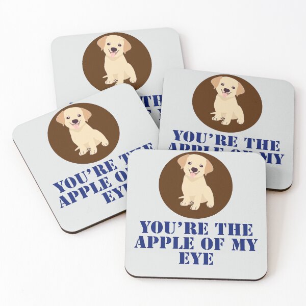 Item preview, you’re the apple of my eye, Labrador. designed and sold by StandStrong786.