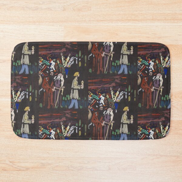 Item preview, Wassily Kandinsky   Study on ‘Panic’ (1907)  | Wassily Kandinsky abstract art designed and sold by TeeARTHY.