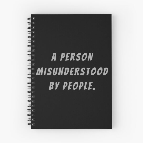 Item preview, A Person Misunderstood By People. - Large Subtitle Version designed and sold by SN-MI.