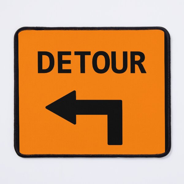 Item preview, DETOUR designed and sold by SarcasticWords.