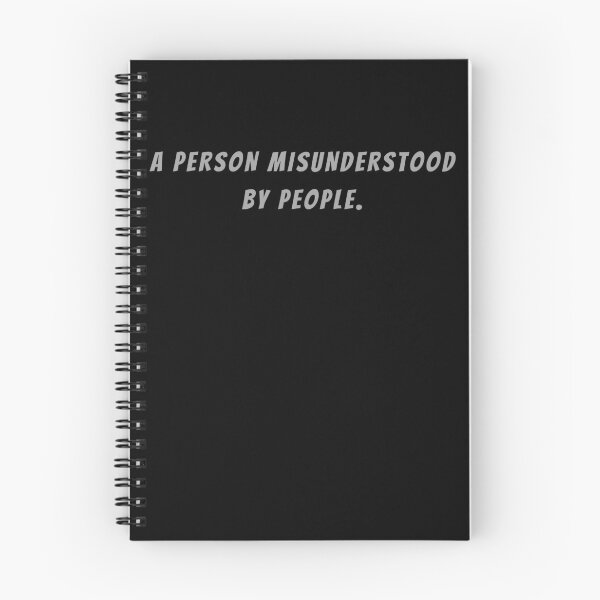 Item preview, A Person Misunderstood By People - Small Subtitle Version designed and sold by SN-MI.