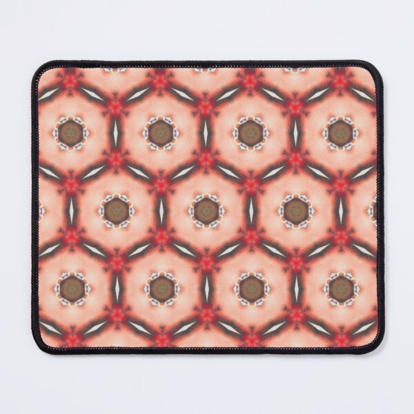 Item preview, Pink Red and Black Geometric Honeycomb Seamless Pattern designed and sold by protegra.