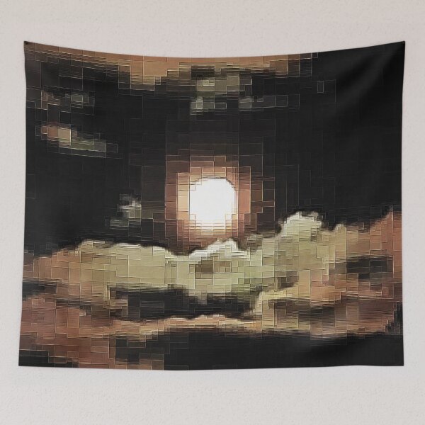 Item preview, Full Moon - Square Pegs designed and sold by Finding Fortuity.