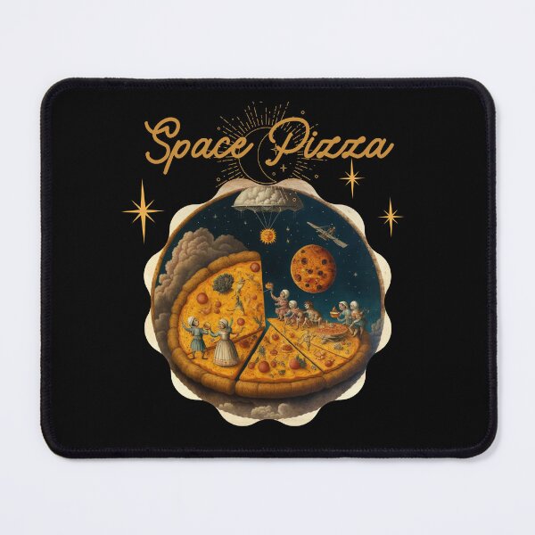 Item preview, Fantasy on the theme of Pizza in space Vintage comics Space Pizza designed and sold by GorinART.