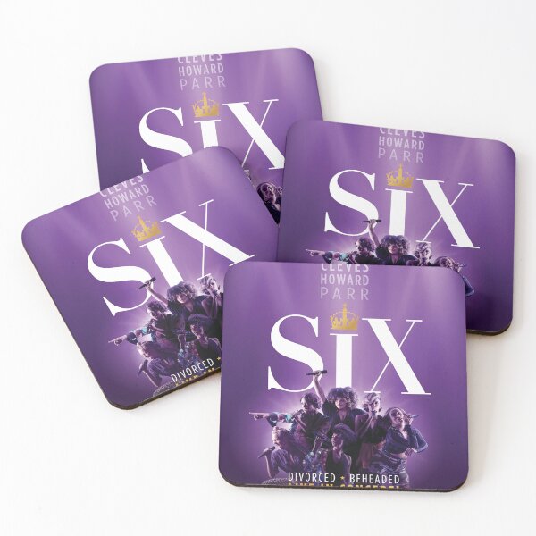 Item preview, SIX THE MUSICAL POSTER designed and sold by Backstage by Leyzel.