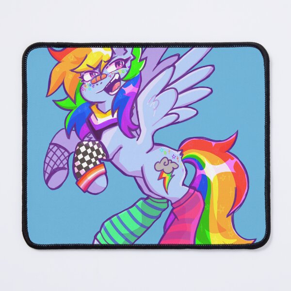 Item preview, rainbow horse designed and sold by plushdarling.