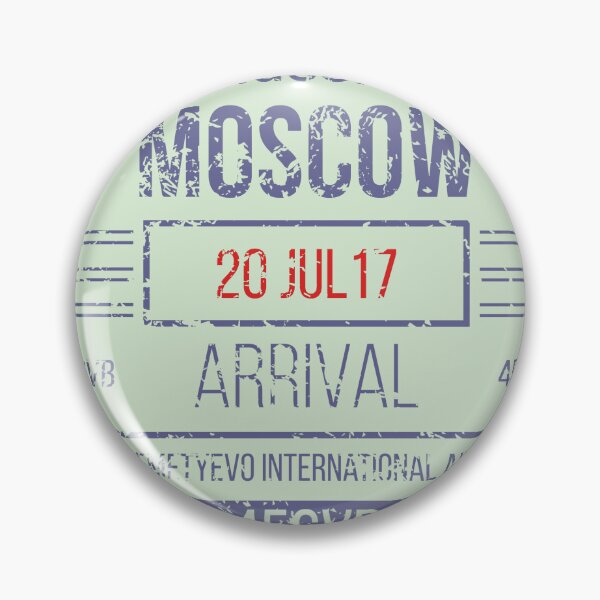 Item preview, Russia, Moscow - Passport Stamp designed and sold by Sejmen.