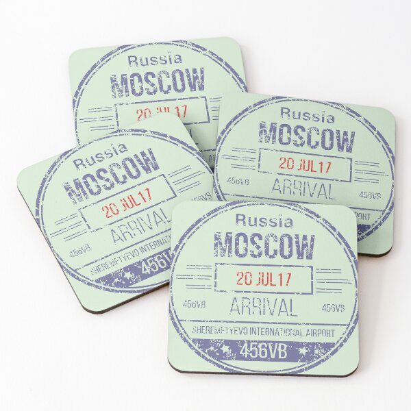 Item preview, Russia, Moscow - Passport Stamp designed and sold by Sejmen.