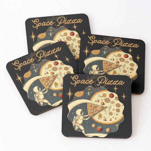 Item preview, Fantasy on the theme of Pizza in space Vintage comics Space Pizza designed and sold by GorinART.
