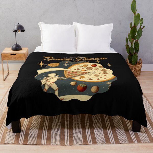 Item preview, Fantasy on the theme of Pizza in space Vintage comics Space Pizza designed and sold by GorinART.