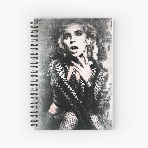 Fetish hard girl Spiral Notebook