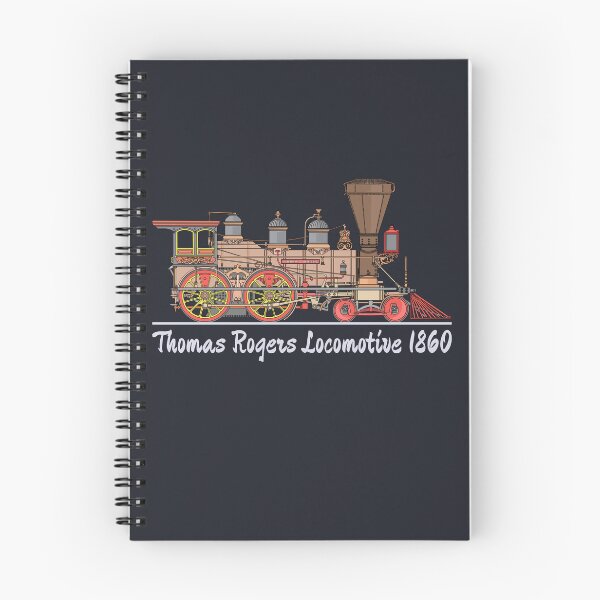 Item preview, Thomas Rogers 1860 Classic American Steam Locomotive Diagram Gift designed and sold by Maljonic.