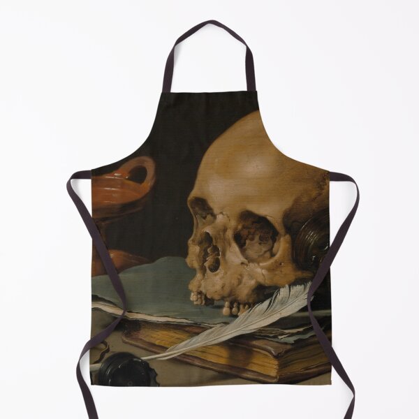 Item preview, Vanitas painting 1628 Skul and Quill designed and sold by Lacasadellora.