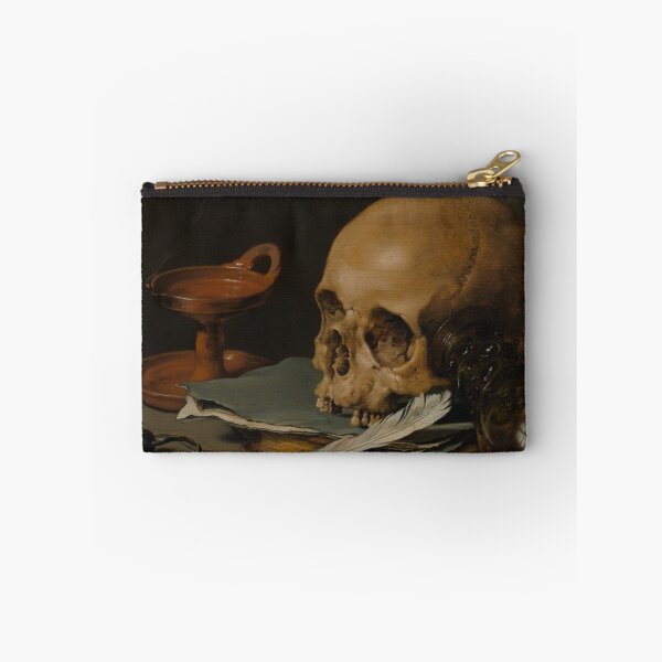 Item preview, Vanitas painting 1628 Skul and Quill designed and sold by Lacasadellora.
