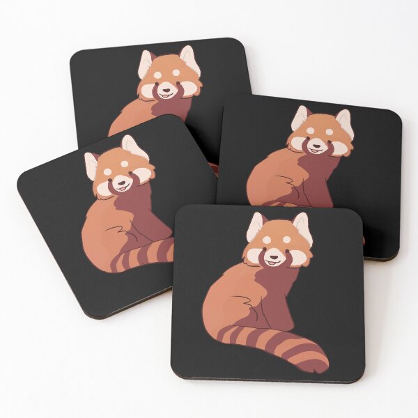 Item preview, Red panda cute cartoon illustration  designed and sold by Yarafantasyart.