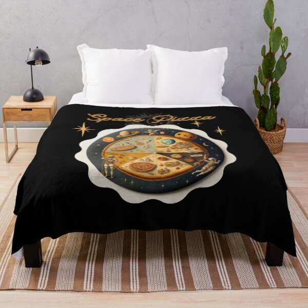 Item preview, Fantasy on the theme of Pizza in space Vintage comics Space Pizza designed and sold by GorinART.