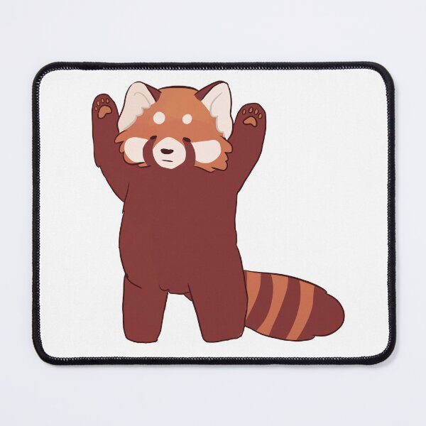Item preview, Red panda cute cartoon illustration designed and sold by Yarafantasyart.