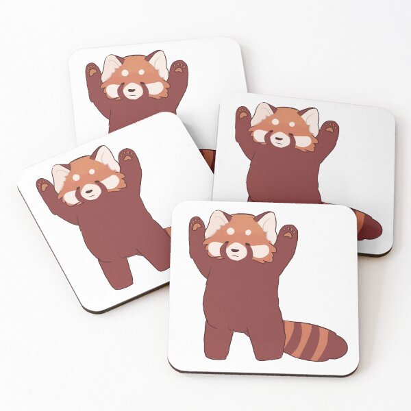 Item preview, Red panda cute cartoon illustration  designed and sold by Yarafantasyart.