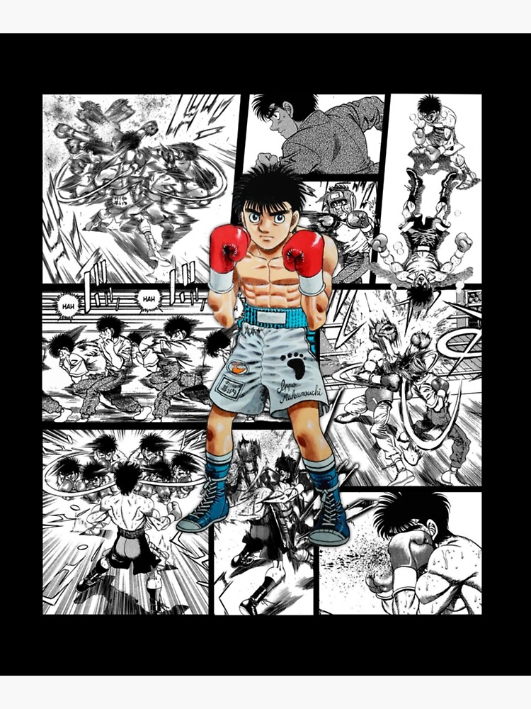 Hajime No Ippo - Ippo Makunouchi Anime Manga Character Print  Poster for  Sale by hotelmarstudio