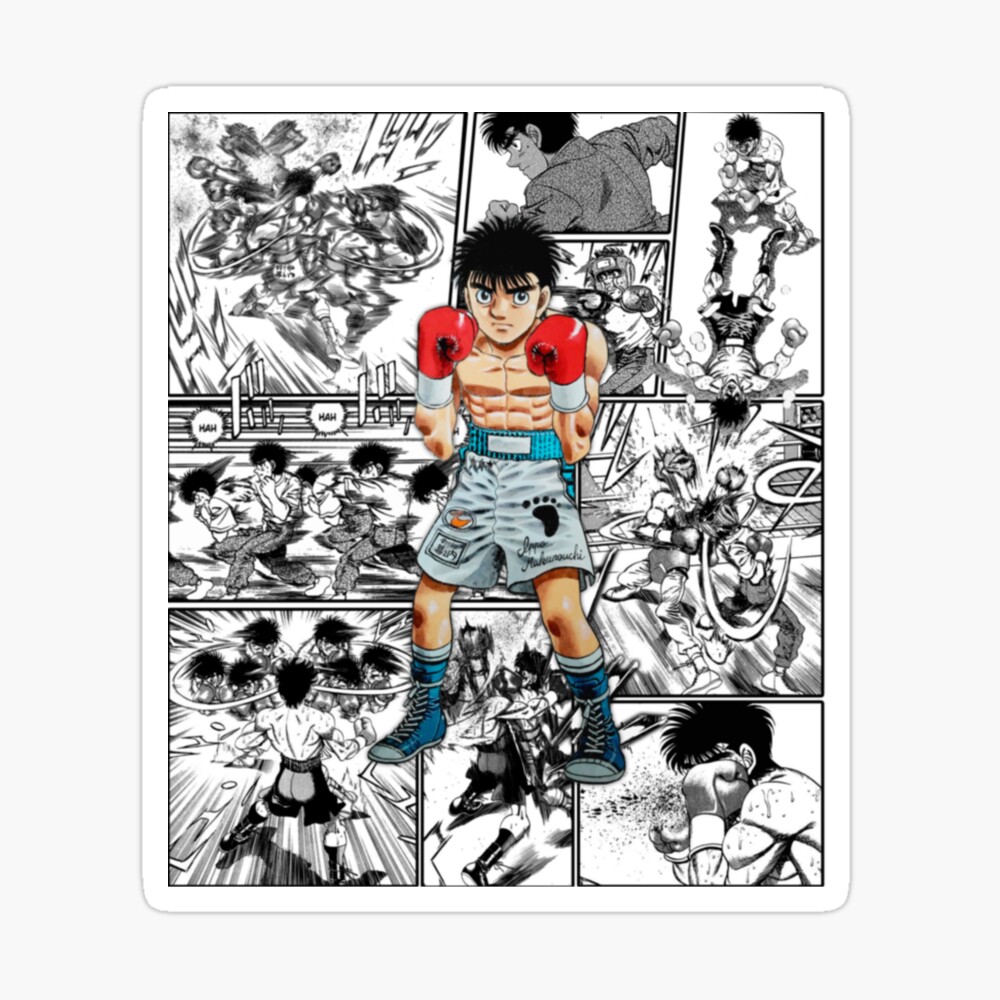 Hajime No Ippo - Ippo Makunouchi Anime Manga Character Print 