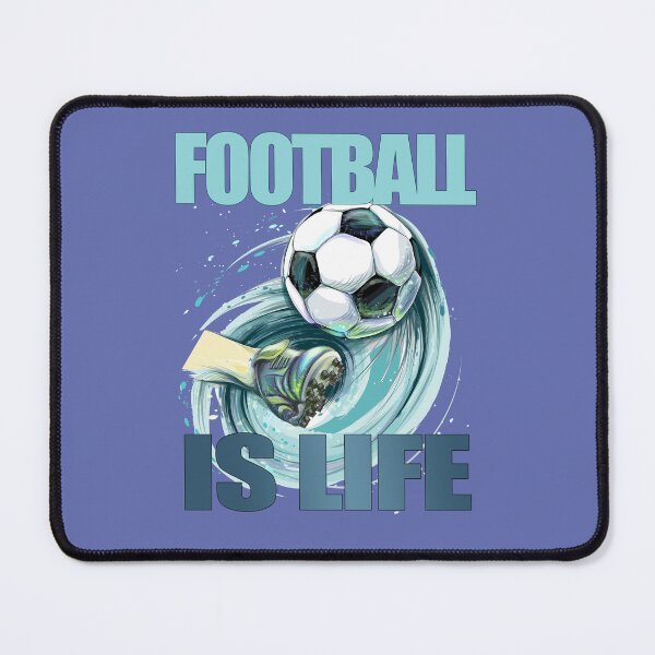 Item preview, Football is life by Coach Lasso version 2 designed and sold by EvaWolf.