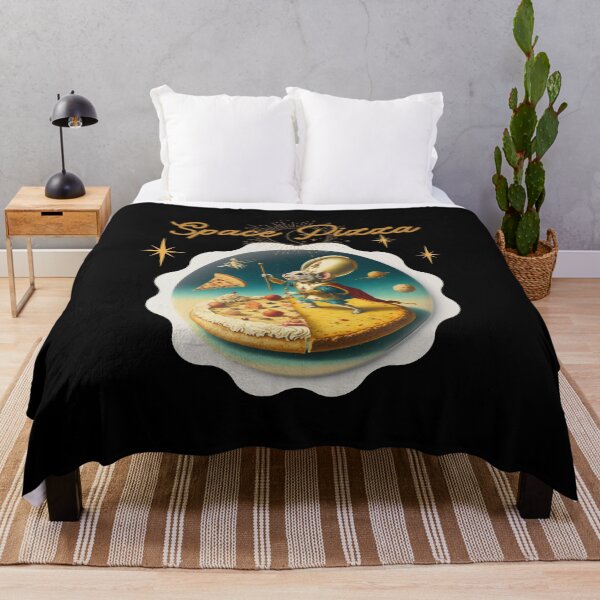 Item preview, Fantasy on the theme of Pizza in space Vintage comics Space Pizza designed and sold by GorinART.