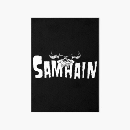 T-shirt Samhain Band - Coton, Manches Courtes, Toutes Tailles - Neuf