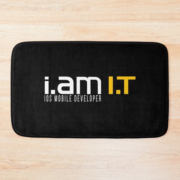 Item preview, I am IT (Information Technology)- iOs Mobile Developer designed and sold by ACAltCreations.