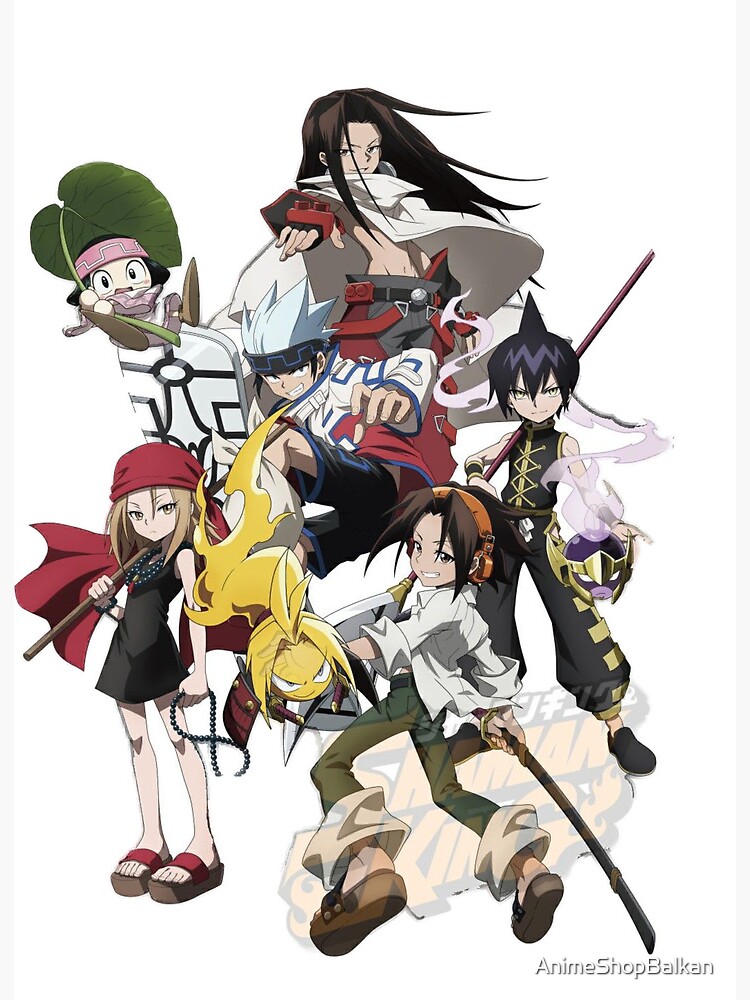 Shaman King Characters Cover Art Board Print for Sale by AnimeShopBalkan |  Redbubble