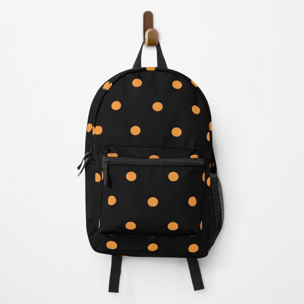 Item preview, Small ORANGE and BLACK POLKA DOTS designed and sold by RachelMacht.