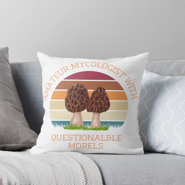 Item preview, Amateur mycologist with questionable morels designed and sold by DesignUneed.
