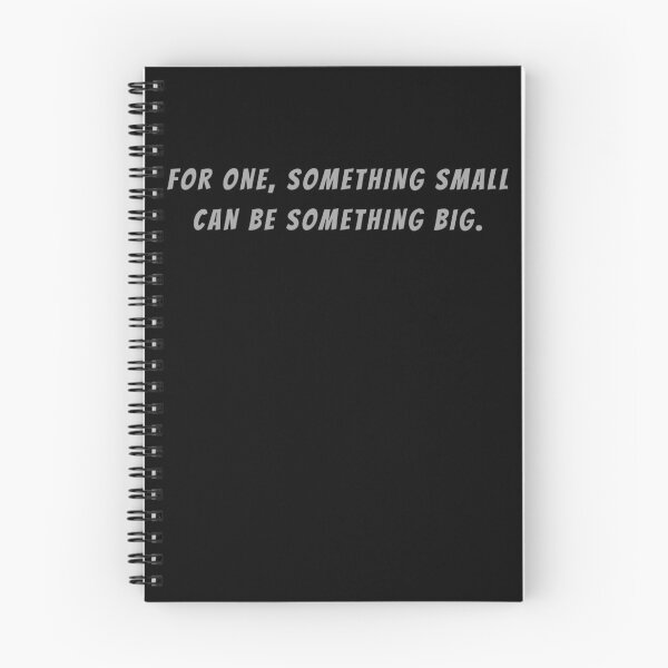 Item preview, For One, Something Small Can By Something Big. - Small Subtitle Version designed and sold by SN-MI.